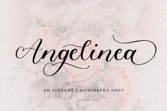 Angelinea Font Poster 1