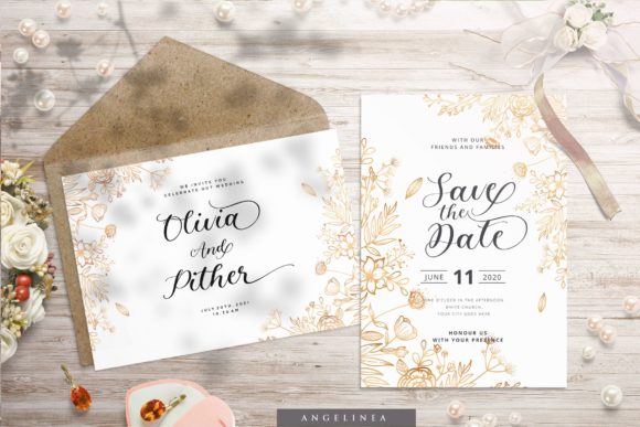 Angelinea Font Poster 5