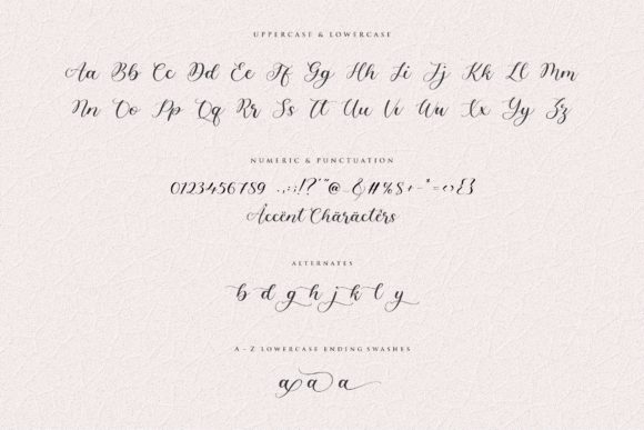 Angelinea Font Poster 6