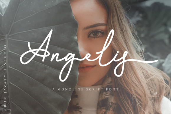 Angelis Font Poster 1