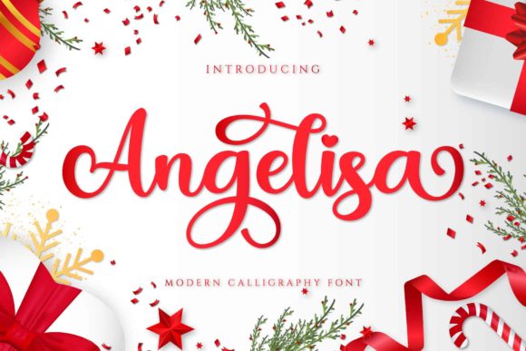 Angelisa Font Poster 1