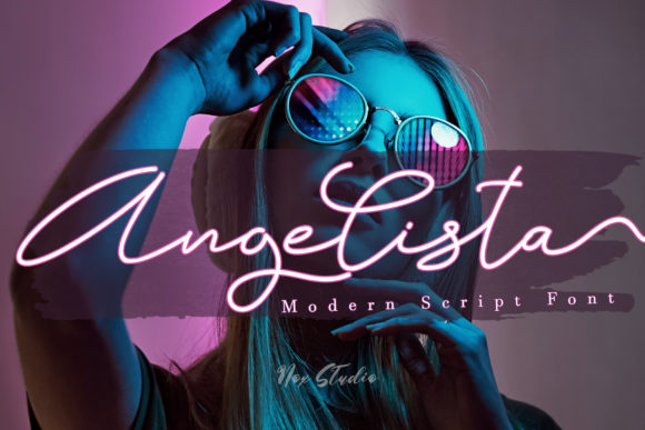 Angelista Font Poster 1