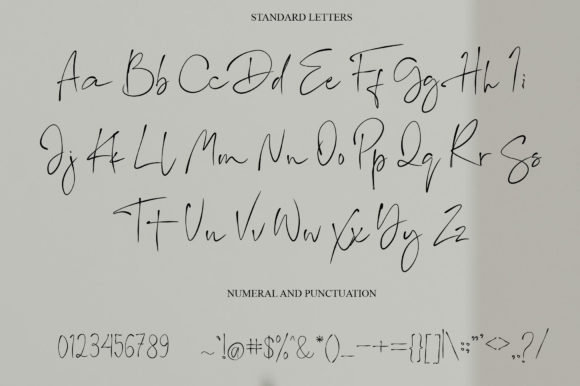 Angella Font Poster 8