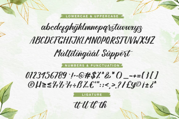 Angellya Font Poster 6
