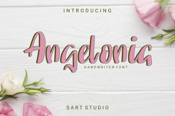 Angelonia Font Poster 1