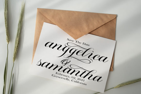 Anggelia Font Poster 7
