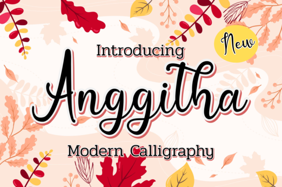 Anggitha Font Poster 1