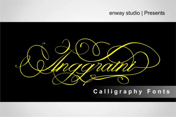 Anggraini Font Anggraini Font Poster 1