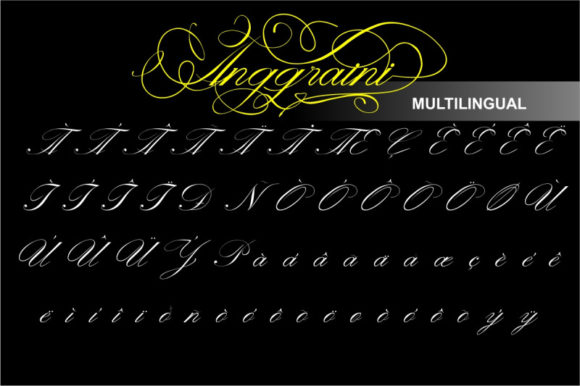Anggraini Font Poster 3