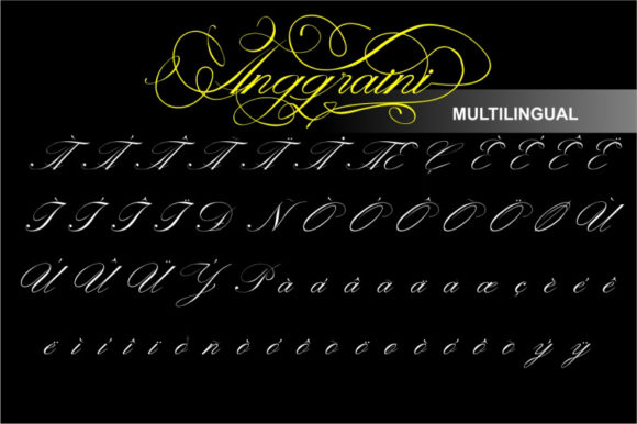 Anggraini Font Poster 3