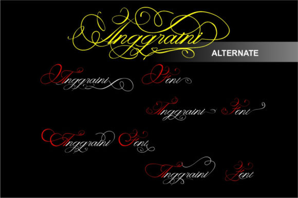 Anggraini Font Poster 5