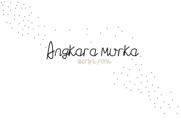 Angkara Murka Font Poster 1