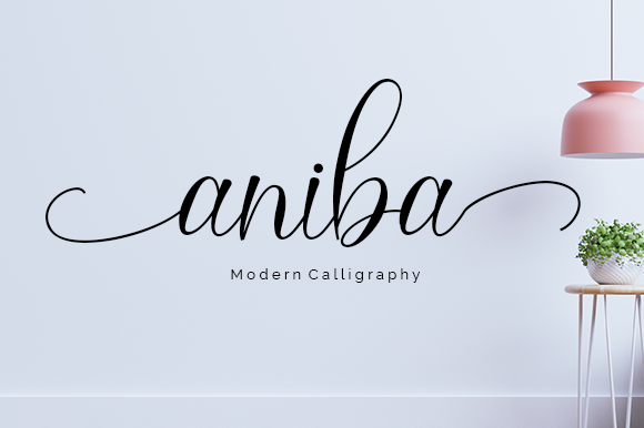 Aniba Font Poster 1