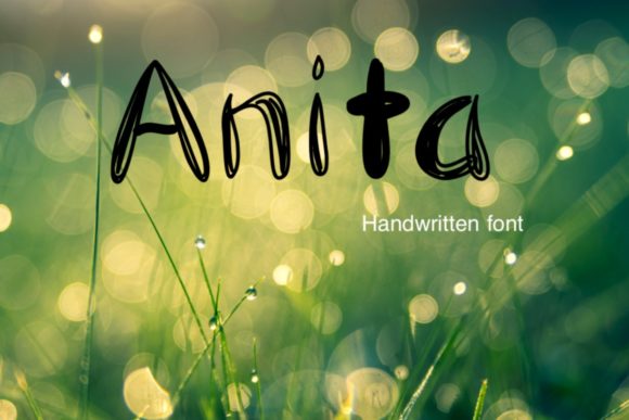 Anita Font Poster 1