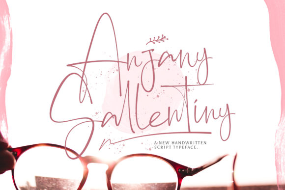 Anjany Sallentiny Font Poster 1