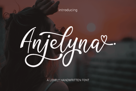 Anjelyna Font Anjelyna Font Poster 1