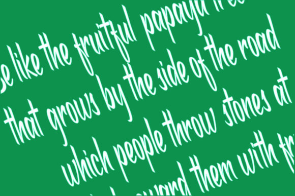 Annalucia Font Poster 6