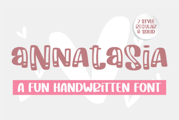 Annatasia Font Poster 1