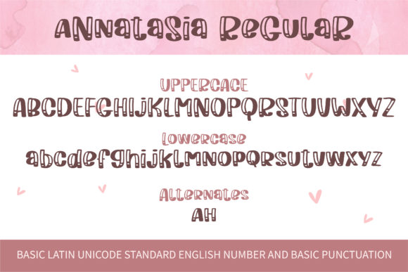 Annatasia Font Poster 3
