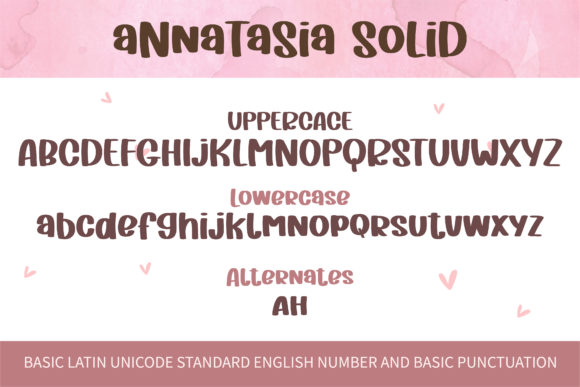Annatasia Font Poster 4