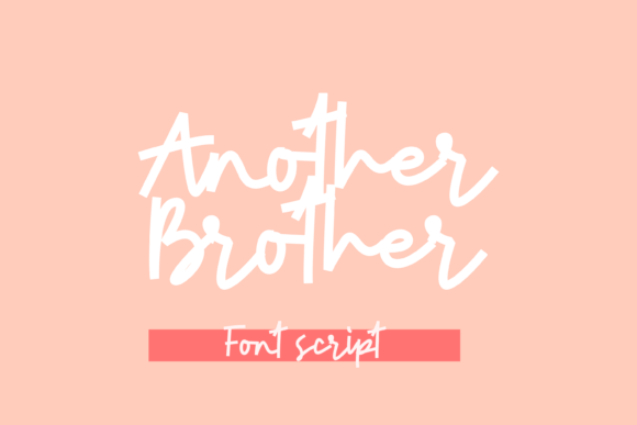Another Brother Font Poster 1
