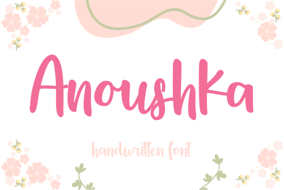 Anoushka Font Poster 1