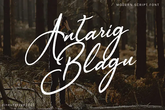 Antarig Blagu Font Poster 1