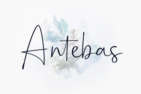 Antebas Font