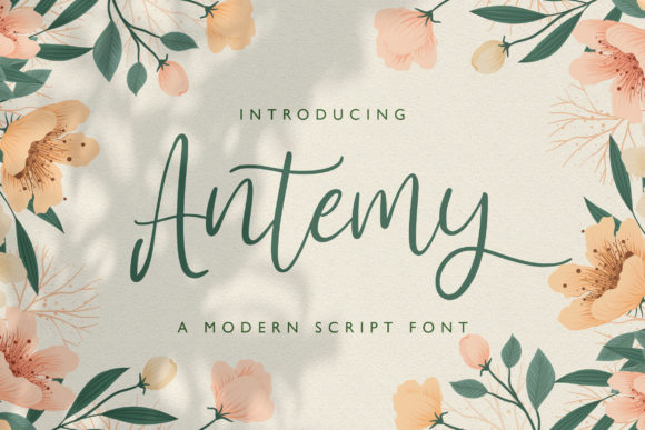 Antemy Font Poster 1