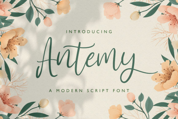 Antemy Font Poster 1