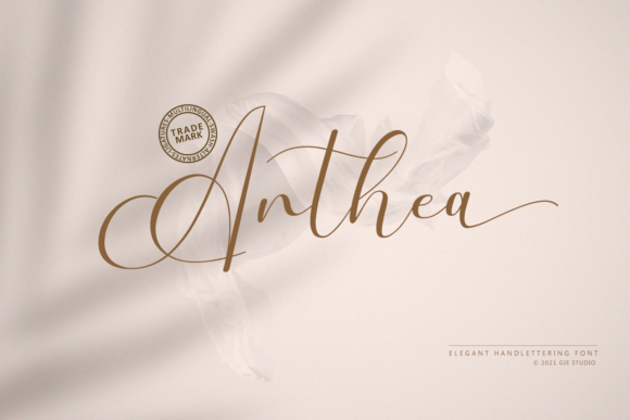 Anthea Font Poster 1