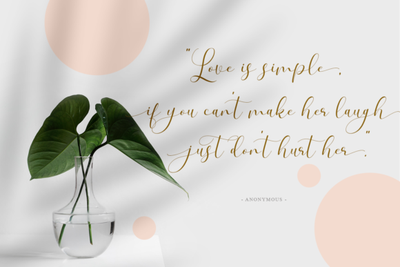 Anthea Font Poster 10