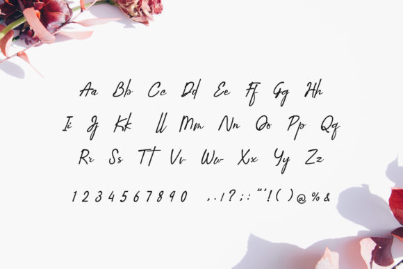 Anthoni Gristhea Font Poster 2