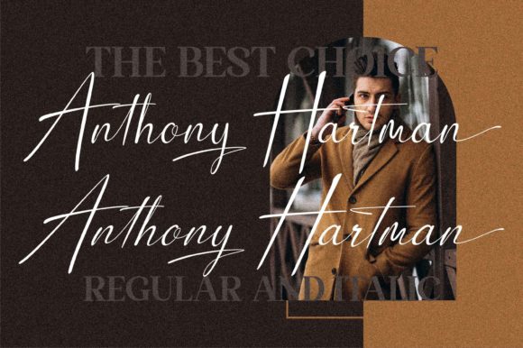 Anthony Hartman Font Poster 4