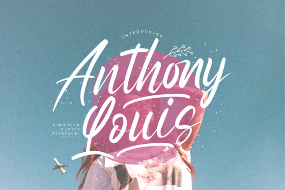 Anthony Louis Font Poster 1
