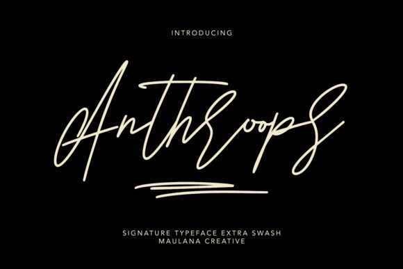 Anthroops Font