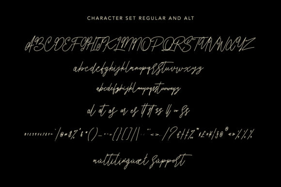 Anthroops Font Poster 8