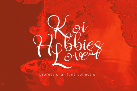 Anthurium Font Poster 2