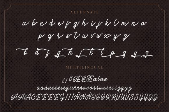 Antipathy Font Poster 9