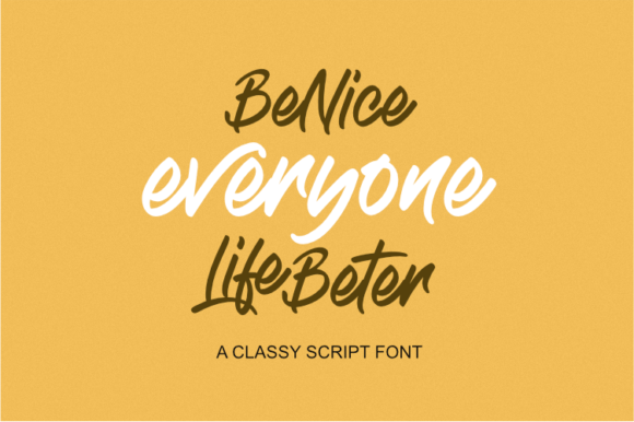 Antiquity Blick Font Poster 11