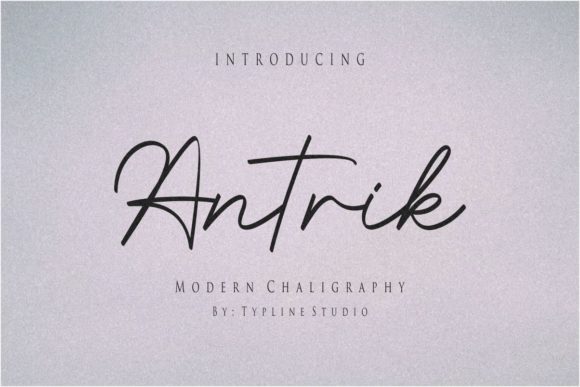 Antrik Font