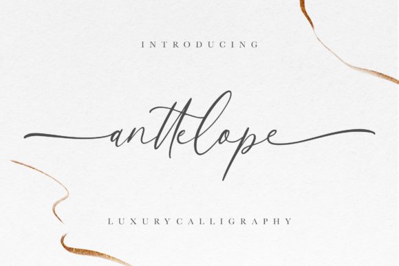 Anttelope Font Poster 1