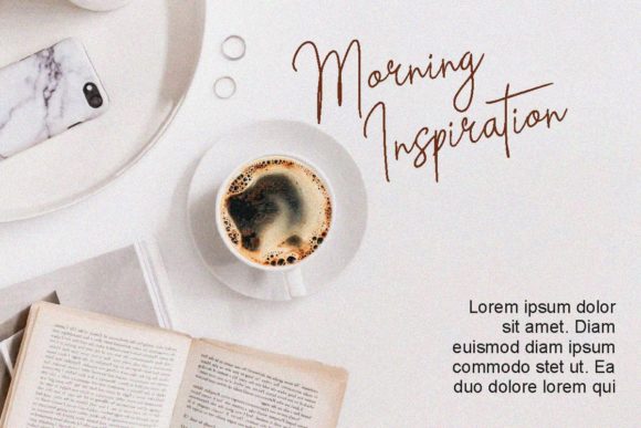 Anttilla Signature Font Poster 2