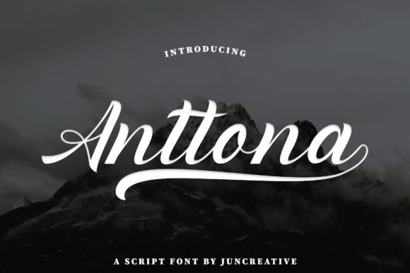 Anttona Font Poster 1