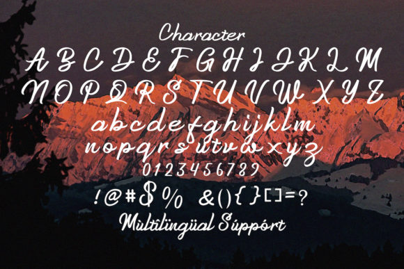 Anzim Font Poster 14
