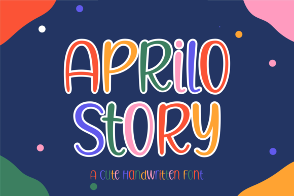 Aprilo Story Font Poster 1