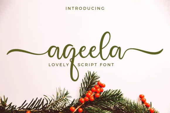 Aqeela Font Aqeela Font Poster 1