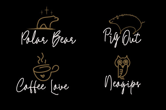Aquiline Font Poster 2