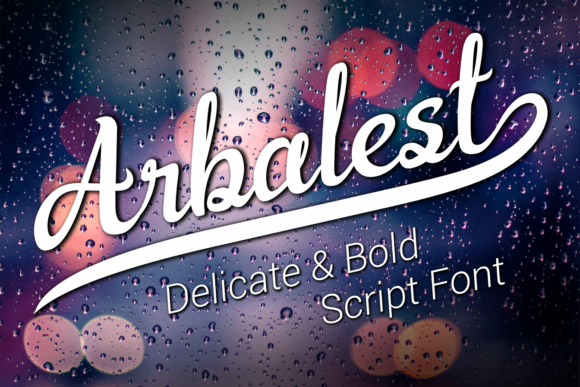 Arbalest Font Poster 1