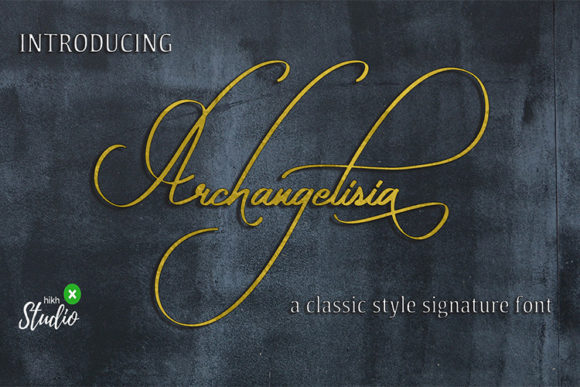 Archangelisia Font Poster 1